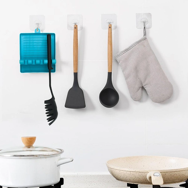 2641 Multi-Functional Spatula Holder/Rest for Kitchen Utensils