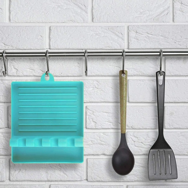 2641 Multi-Functional Spatula Holder/Rest for Kitchen Utensils