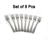 2776 Big Dinner Fork for home and kitchen. (set of 8Pc)