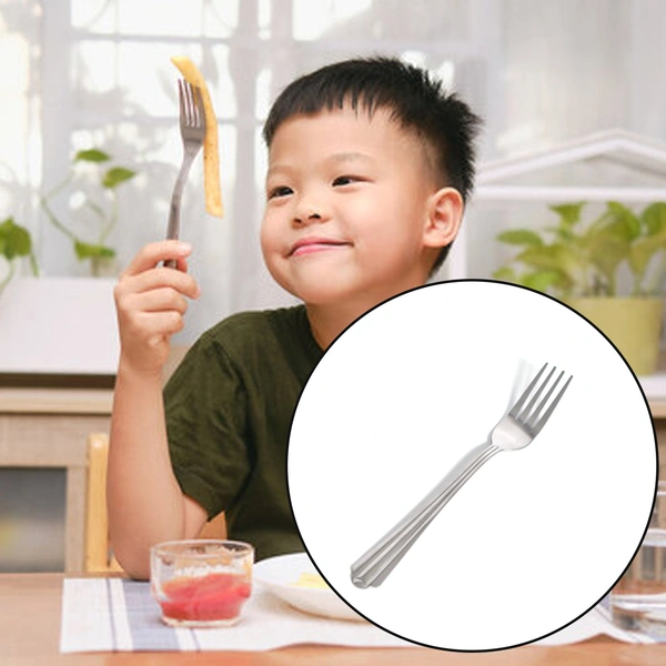 2776 Big Dinner Fork for home and kitchen. (set of 8Pc)