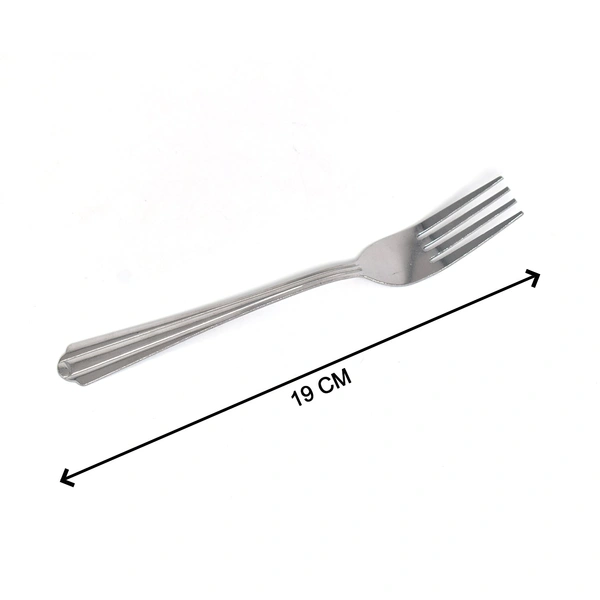 2776 Big Dinner Fork for home and kitchen. (set of 8Pc)