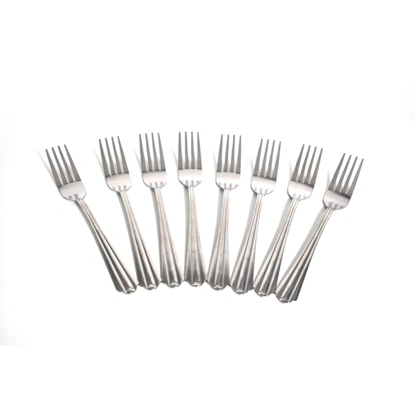2776 Big Dinner Fork for home and kitchen. (set of 8Pc)
