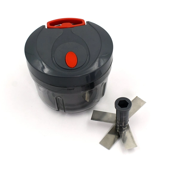2784 4 Blade Handy Chopper For Chopping And Cutting Of Types Of Fruits And Vegetables Easily.