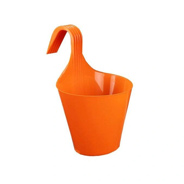 3850 Plastic Hanging Planter Pot, Multicolour