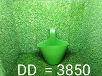 3850 Plastic Hanging Planter Pot, Multicolour