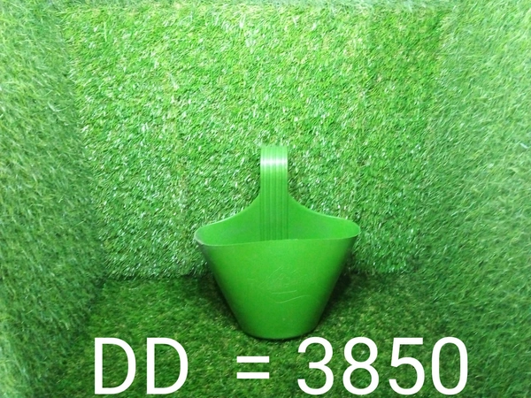 3850 Plastic Hanging Planter Pot, Multicolour