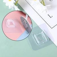 4687 Self Adhesive Plastic Wall Hook for Home (Multi Color)