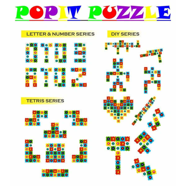 4788 Popit Puzzle Game 30Pc used by kids and children’s for playing and enjoying etc.
