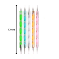 6020 Nail Art Point Pen and Set Used by Womens and Ladies for Their Fashion Purposes.