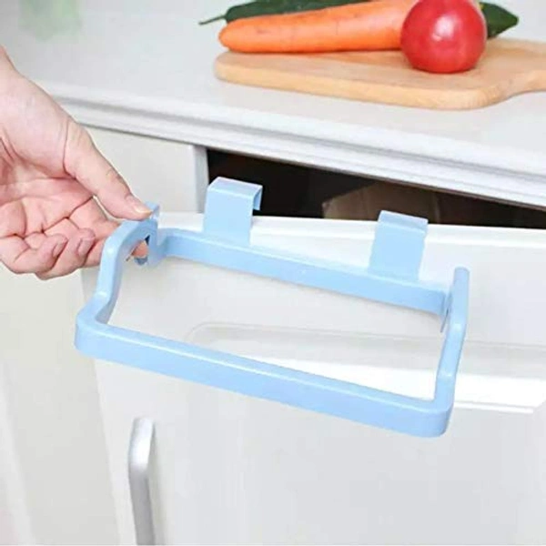 6097 Plastic Garbage Bag Rack Holder (Multi Color) (Pack of 2Pc)