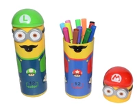 6175 Minions Sketch Pen Set with Attractive Designed Case (Pack of 12)