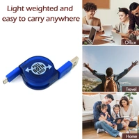 7400 Retractable Usb Charge Used In Technical Devices For Their Charging Purposes.