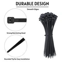 9019 100 Pc Cable Zip Ties used in all kinds of wires to make them tied and knotted etc.