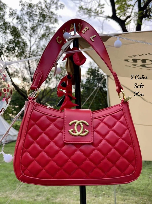 American Pu Leather Handbag - Size 7h by 9L Inch Approx