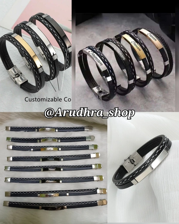 Customized Name Bracelet  - Gold