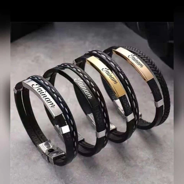 Customized Name Bracelet  - Gold