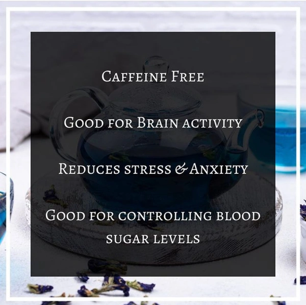 Butterfly Pea Flower Tea ( 25g ) - 25g