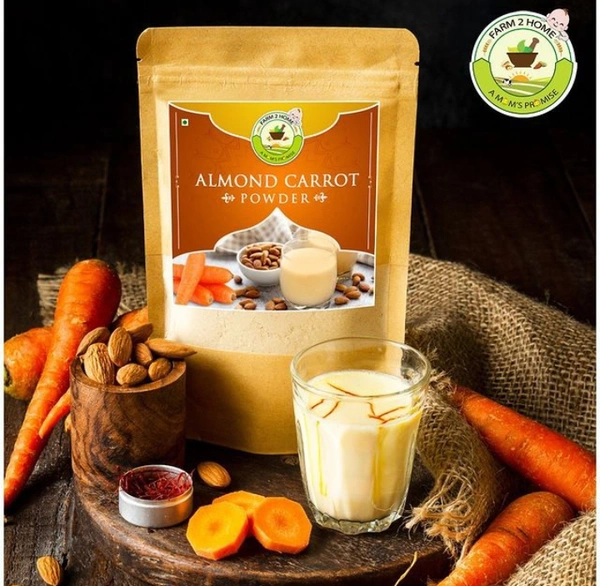 Almond Carrot Drink Mix -  10 Months  - 100g