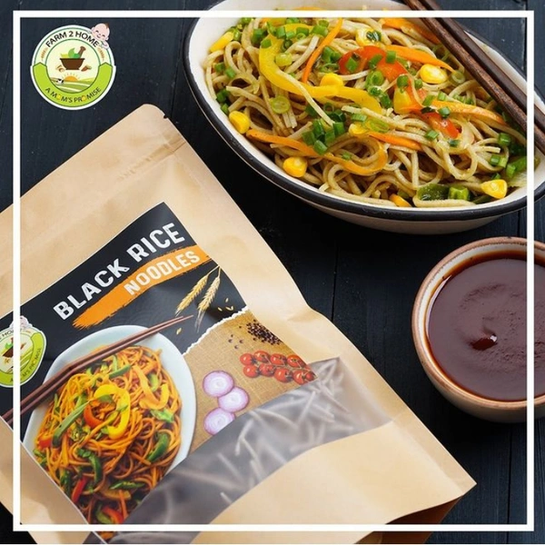 BLACK RICE NOODLES / KARUPPU KAVUNI ARISI NOODLES  - 180- 200g Approx