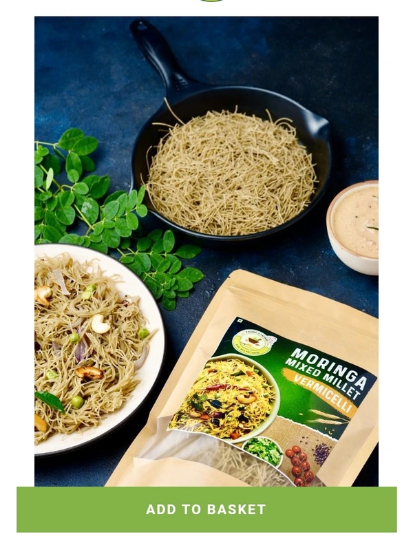 Moringa Mixed Millet Vermicelli  - 180-190 Approx