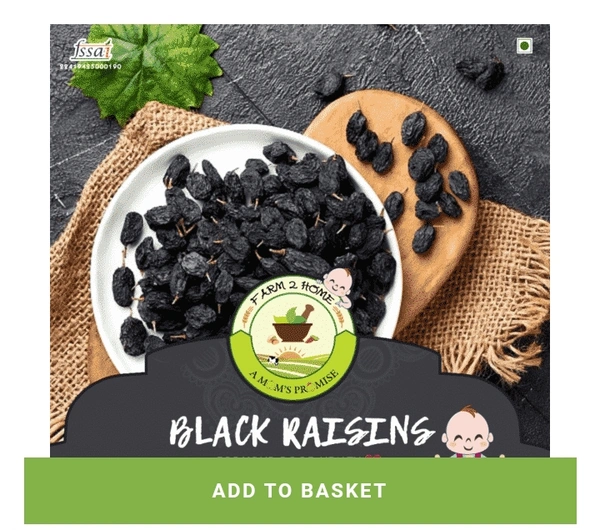 Black Raisins  - 250g