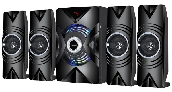 6" Bluesound 4.1 Home Theater  - Black