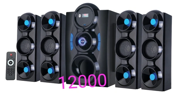 6" Bluesound 4.1 Home Theater  - Black