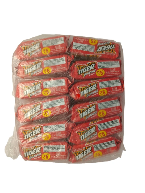 BRITANNIA Tiger glucose Biscuits -₹5 - Pack Of 24