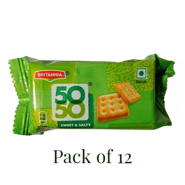 BRITANNIA 50 50 -₹5 - Pack Of 12