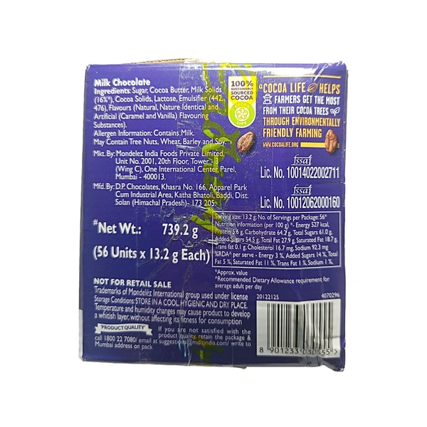 Cadbury Dairy Milk  - ₹10