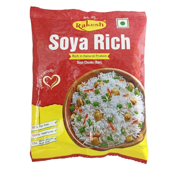 Rakesh Soya Rich, Soya Chunks -45g - ₹10