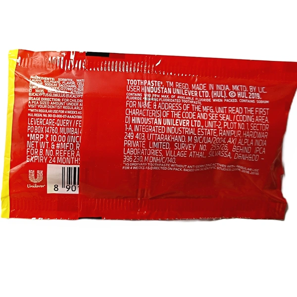 Closeup (12N × 20g) - ₹10