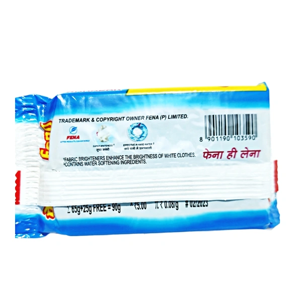 Fena Bar(65 +25gm Free) -₹5 - Pack Of 12