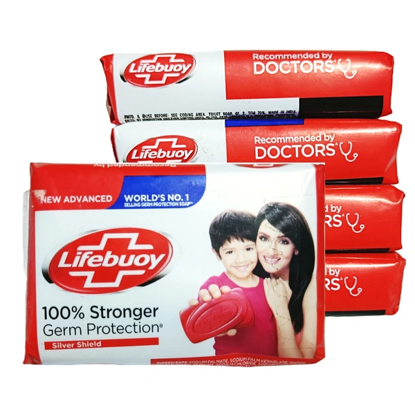 Lifebuoy Soap (4 × 44g) -₹10