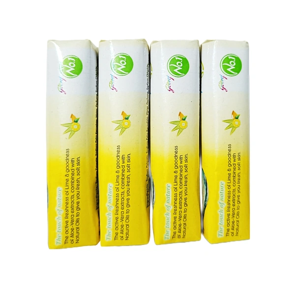 Godrej No.1 Lime (4N × 47g) -₹10