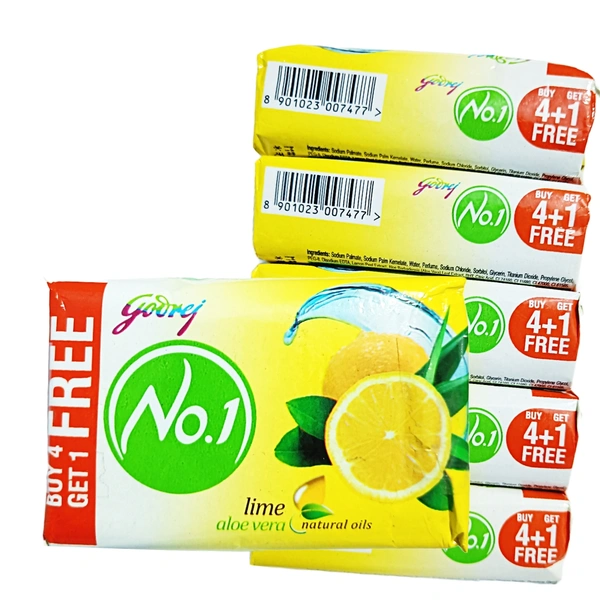Godrej No.1 Lime (5N × 100g) 