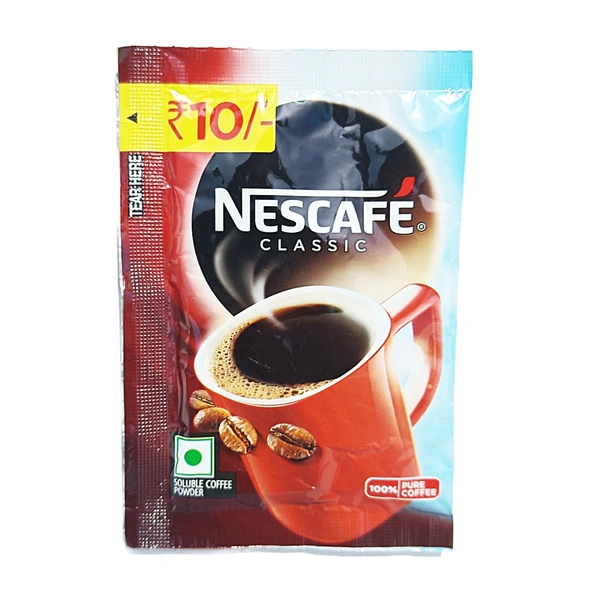 Nescafe Classic Coffee (Pack Of 12) -₹10