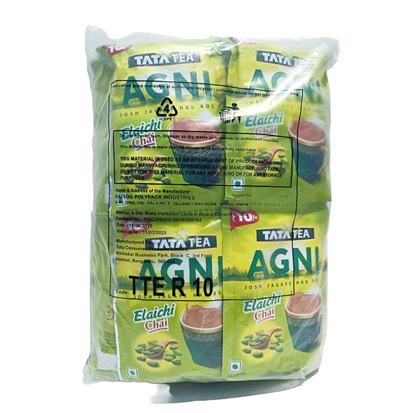 Tata Tea Agni, Elaichi Chai (Pack 0f 20)