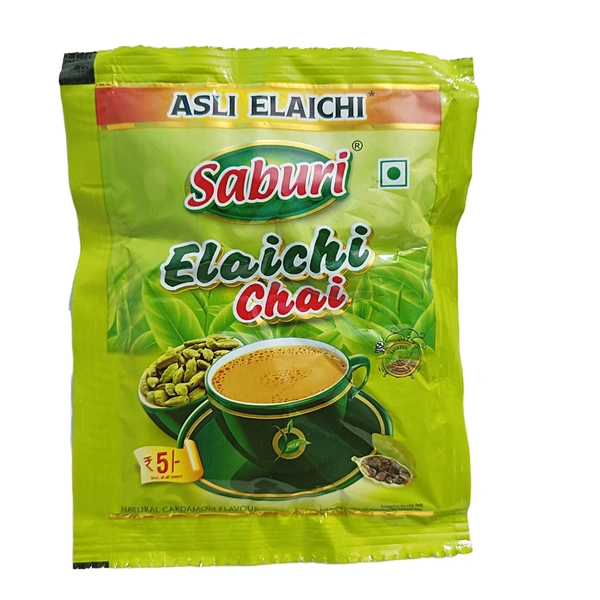 Saburi Elaichi Chai -₹5 (Pack Of 48)
