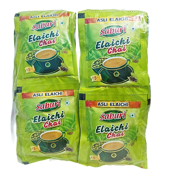 Saburi Elaichi Chai -₹5 (Pack Of 48)