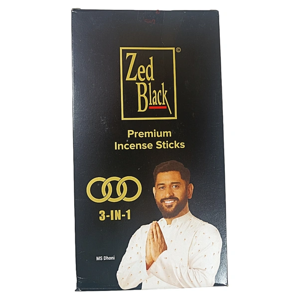 Zed Black Premium Incense Sticks -(12N ×₹12)