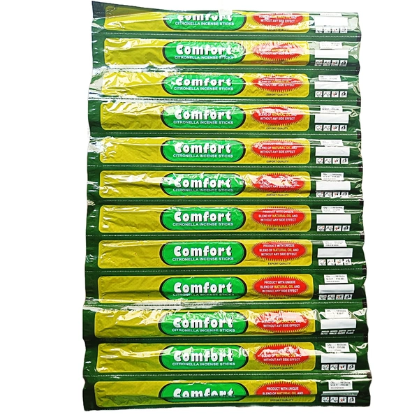 Rajkamal Comfort (Citronella Insense Sticks) - (12N ×₹15)