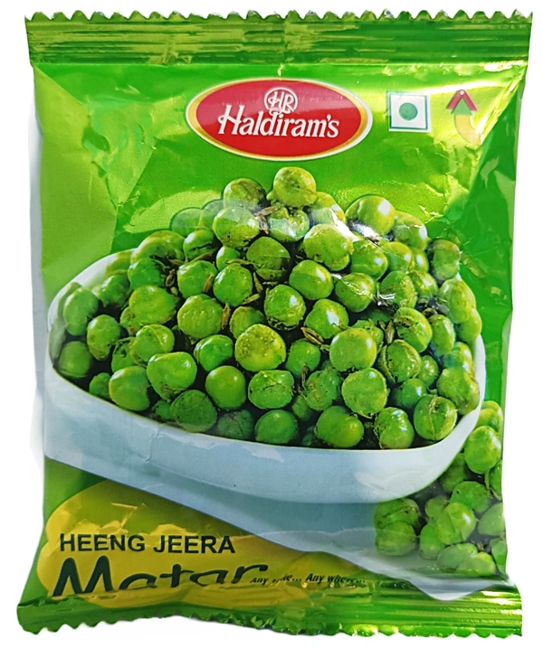 Haldiram's Matar (Heeng Jeera) - ₹10 - (Pack Of 12)