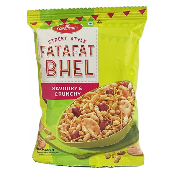 Haldiram's Fatafat Bhel - ₹10 (Pack Of 12)