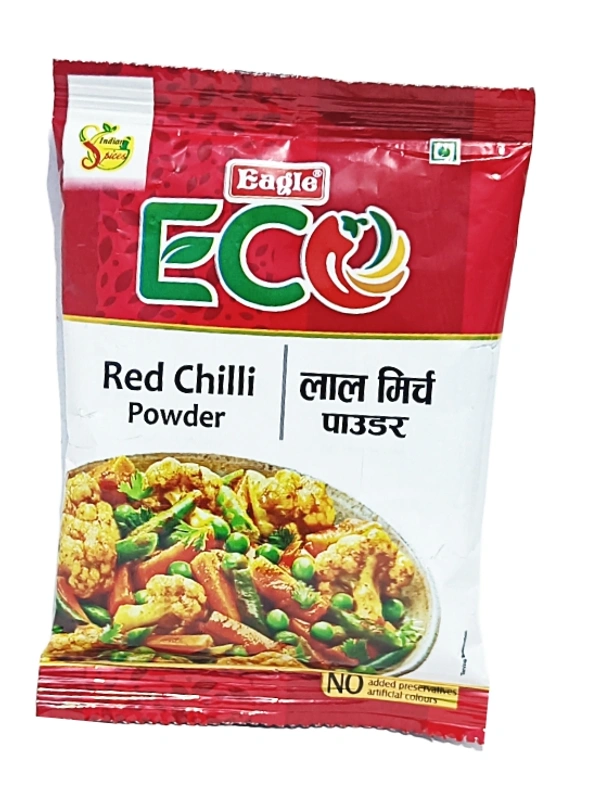 Eagle Eco (Red Chilli Powder) - ₹10 (18g) (Pack Of 10) - 