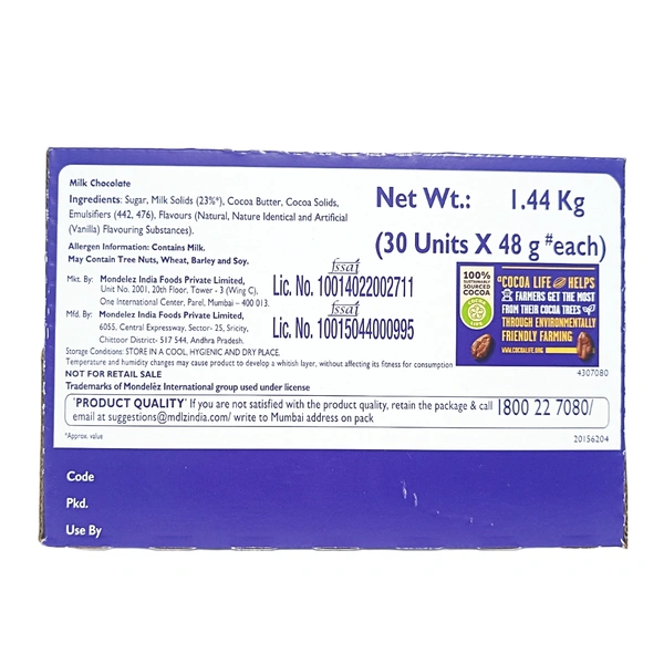 Cadbury  Dairy Milk -₹45