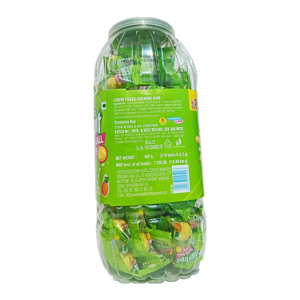 Center Fruit Tennis Ball (Pineapple Flavour) -₹2