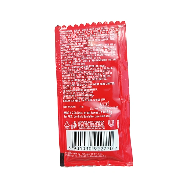 Kissan Mixed Fruit Jam -₹2 (Pack Of 60)