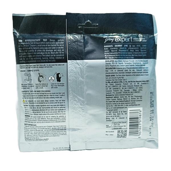 Godrej  Expert Rich Cream ( Natural Black ) -₹37 - Pack Of 10