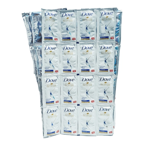Dove Intensive Repair Shampoo -₹2 × 64N - 1 Box